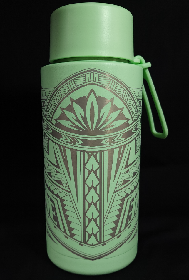Personalised Stainless Steel 32oz Drink Bottle - 360° Full Wrap Engraving
