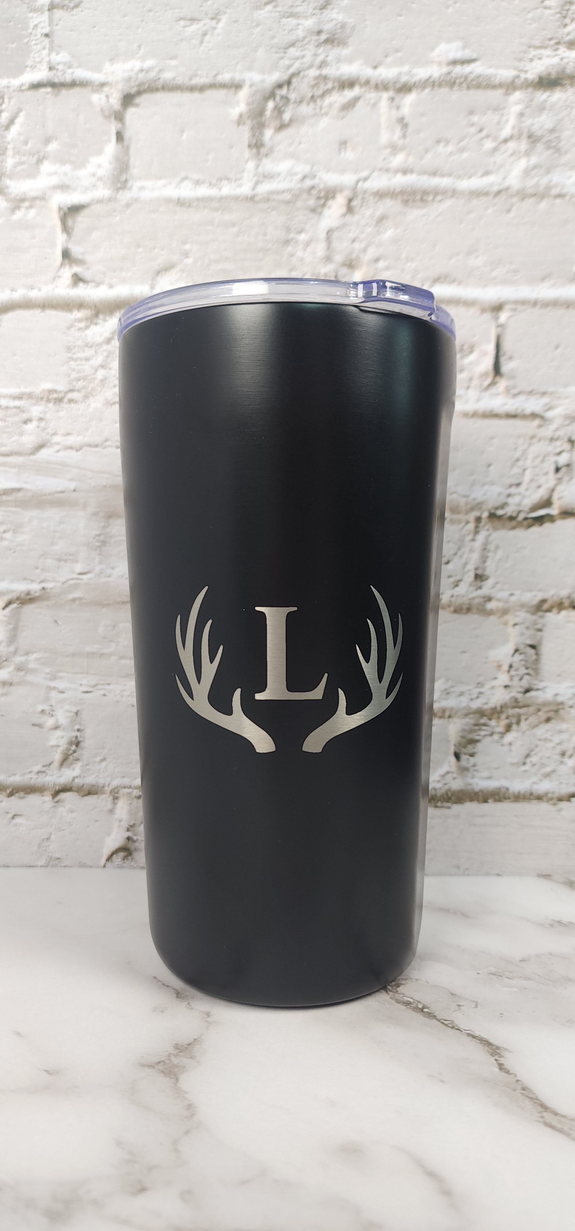 Personalised 500ml double wall insulated tumbler- engraved with name