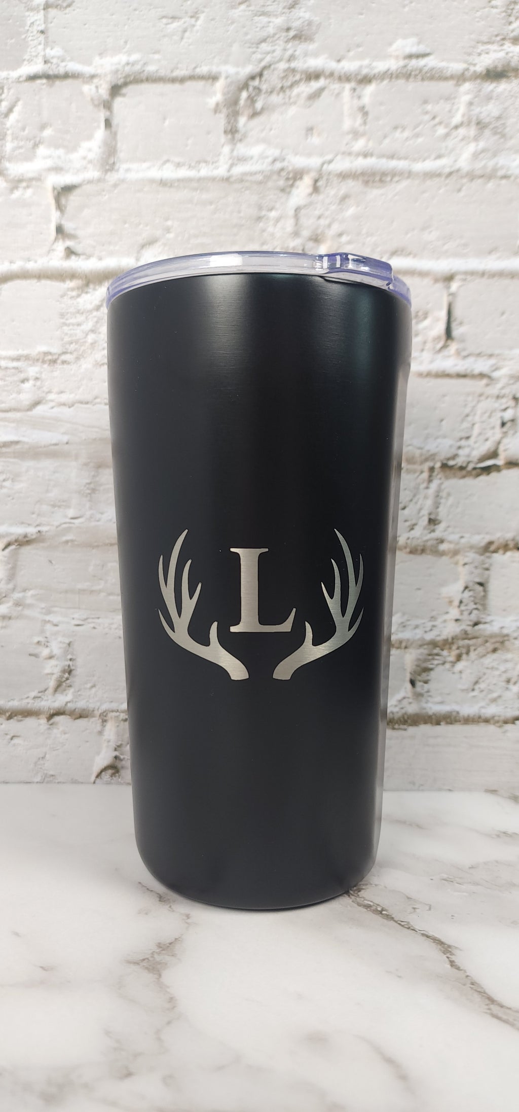 Personalised 500ml double wall insulated tumbler- engraved with name