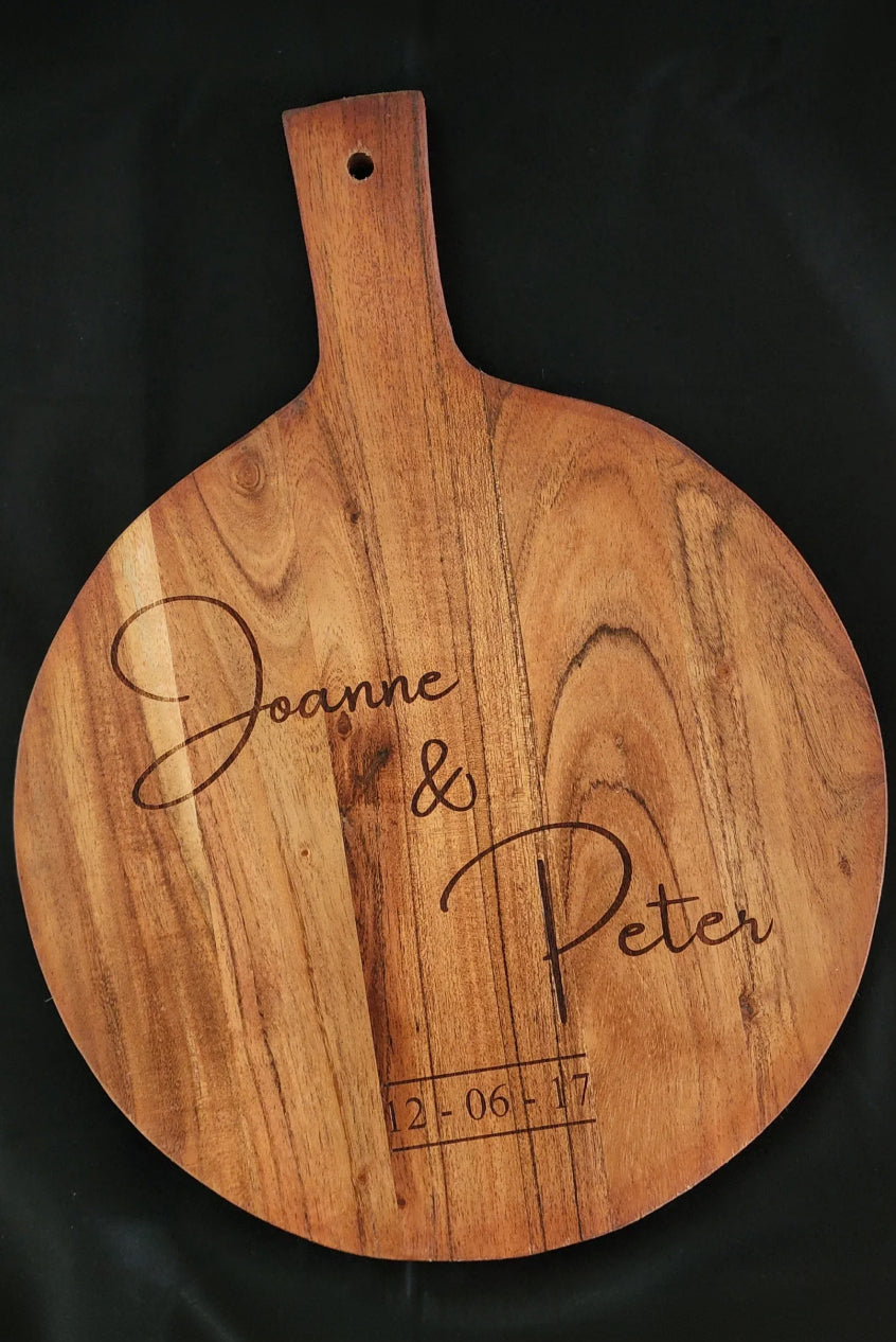 Personalised Wooden Cheese / Chopping Board