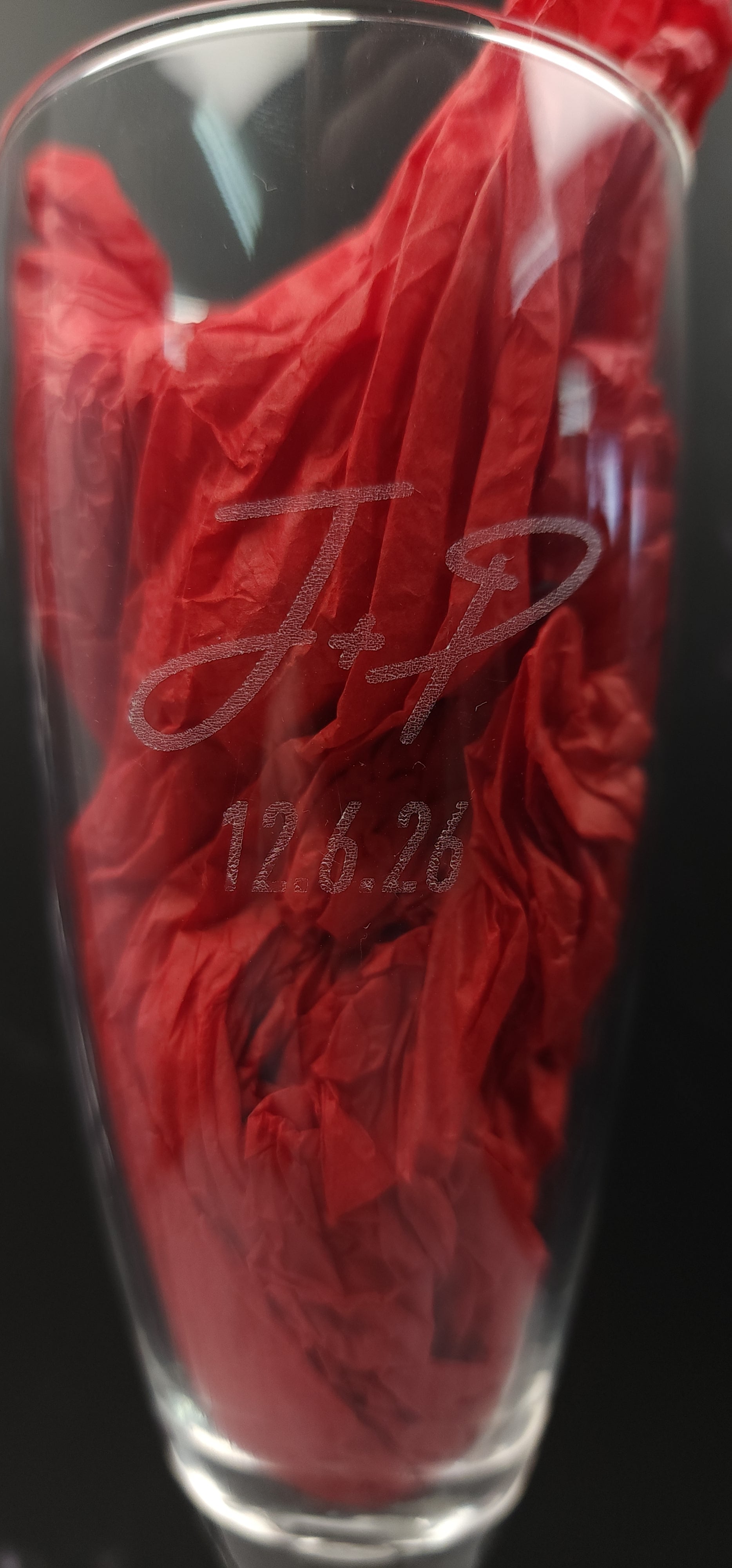 Personalised Champagne Glass - Engraved