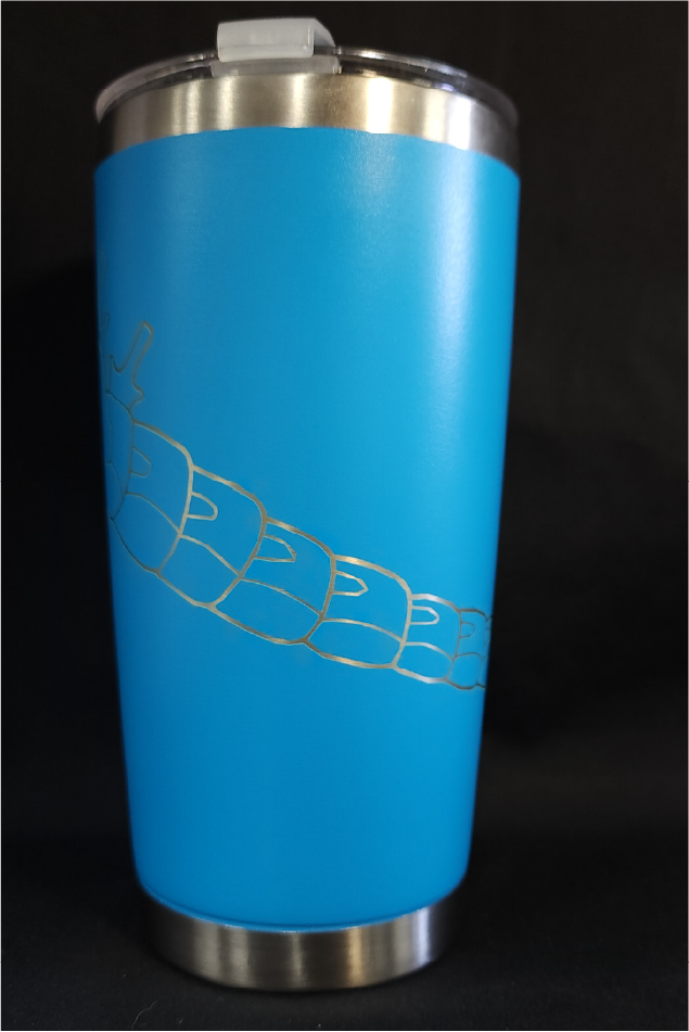 Personalised 360 Full Wrap Engraved Stainless Steel Insulated Tumbler 20oz