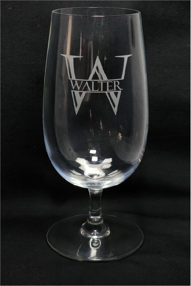 Personalised Beer Glass Engraved